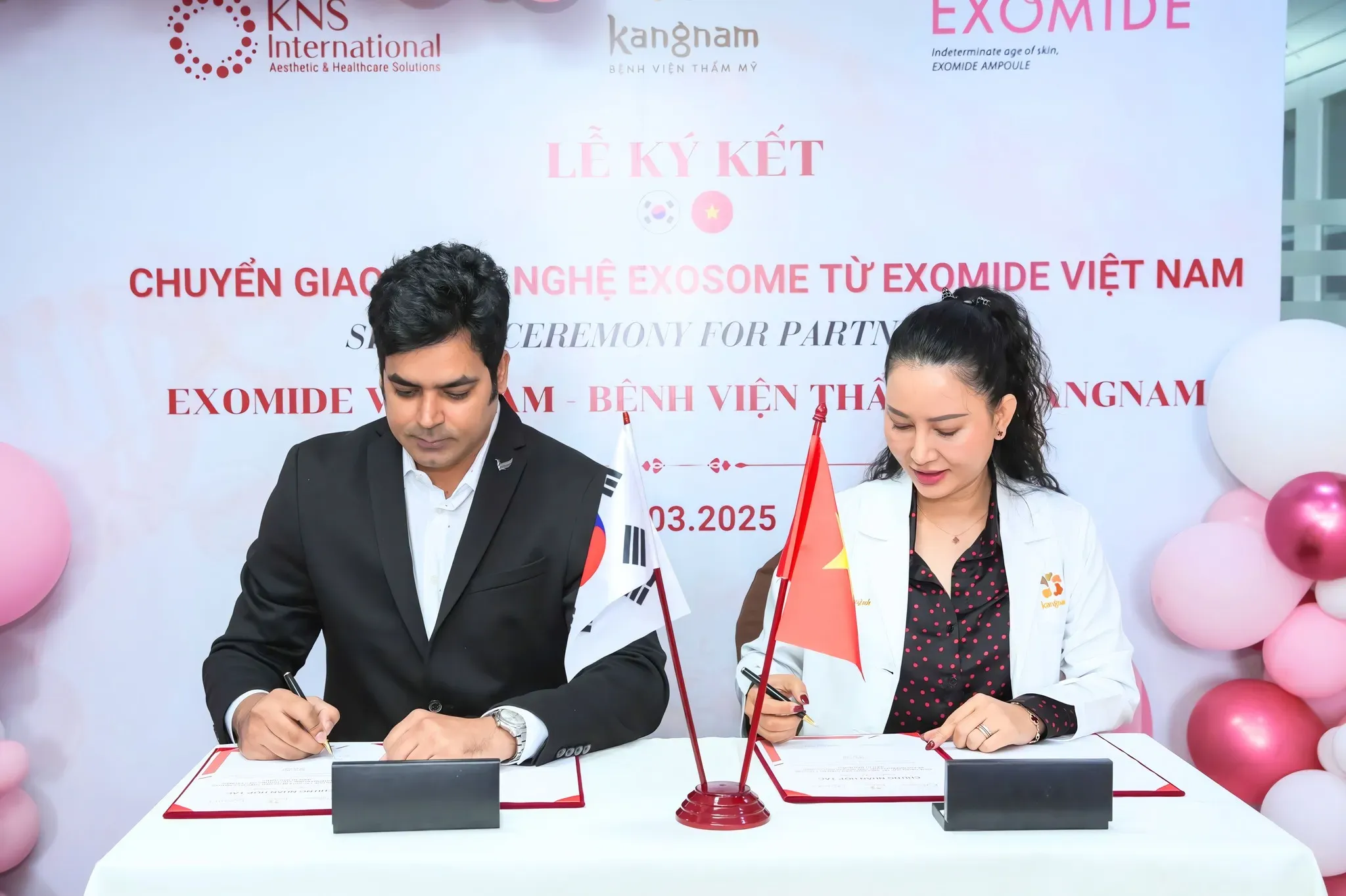 Exomide Vietnam & Kangnam Aesthetic Hospital: Signing Ceremony for Exosome Technology Transfer in Aesthetic Medicine image 7